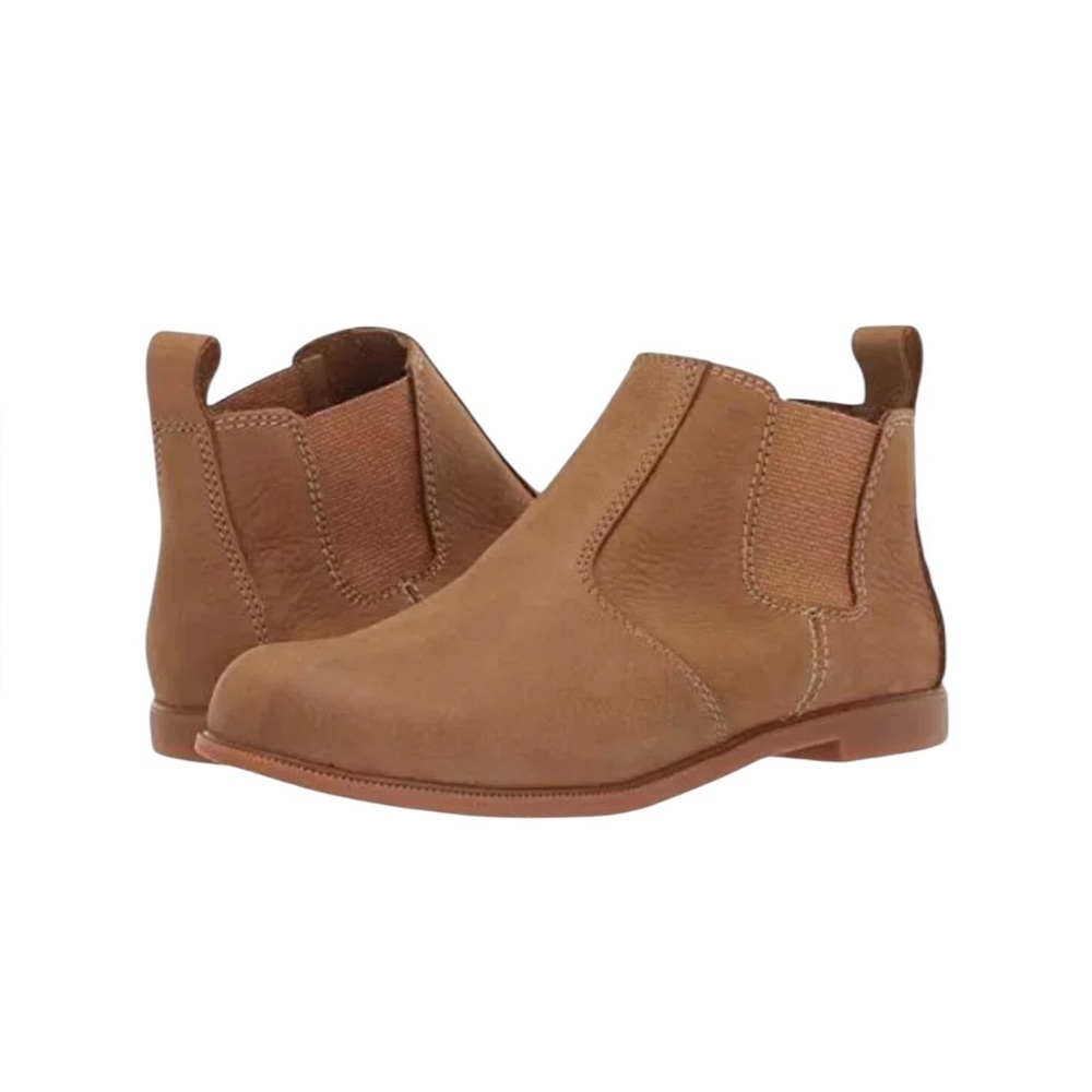 Kodiak Canada Low Rider Tan Caramel Brown Suede Chelsea Ankle Boots 5